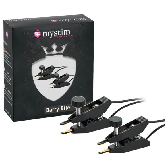 mystim Barry Bite - elektro klipsy (2 szt.)