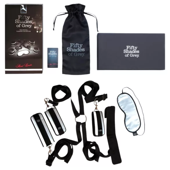 Fifty Shades of Grey - zestaw do bondage - Hard Limits
