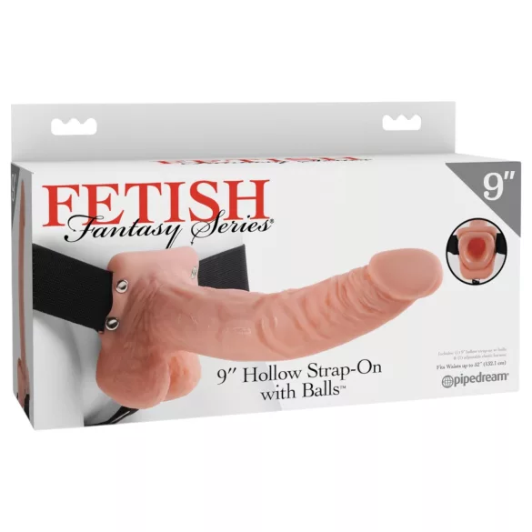 Fetish Strap-on 9 - dildo do przypięcia - realistyczny - beżowy