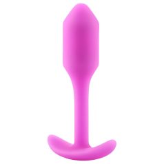 b-vibe - korek analny z obciążeniem 55g - różowy