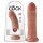 King Cock - dildo realistyczny 20 cm - ciemna skóra