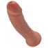 King Cock - dildo realistyczny 20 cm - ciemna skóra