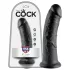 King Cock 8 dildo (20 cm, czarny)