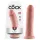 King Cock - dildo realistyczne 20 cm - kolor cielisty
