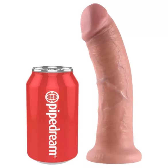 King Cock - dildo realistyczne 20 cm - kolor cielisty