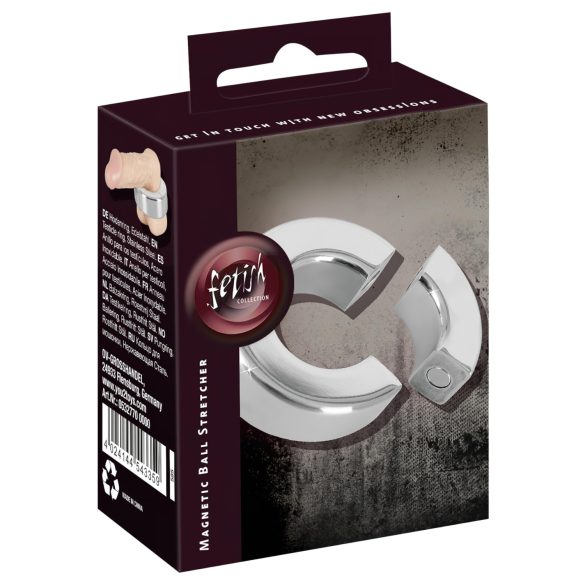 Sextreme - pierścień na mosznę z magnesem i obciążeniem 341g