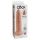 King Cock 9 - realistyczny dildo (23 cm) - naturalny