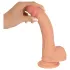 realistixxx - realistyczny dildo z przyssawką (22 cm, w kolorze cielistym)