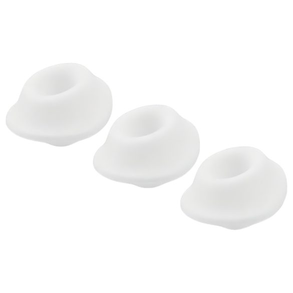 Womanizer Premium S - zestaw nasadek biały (3 szt.)