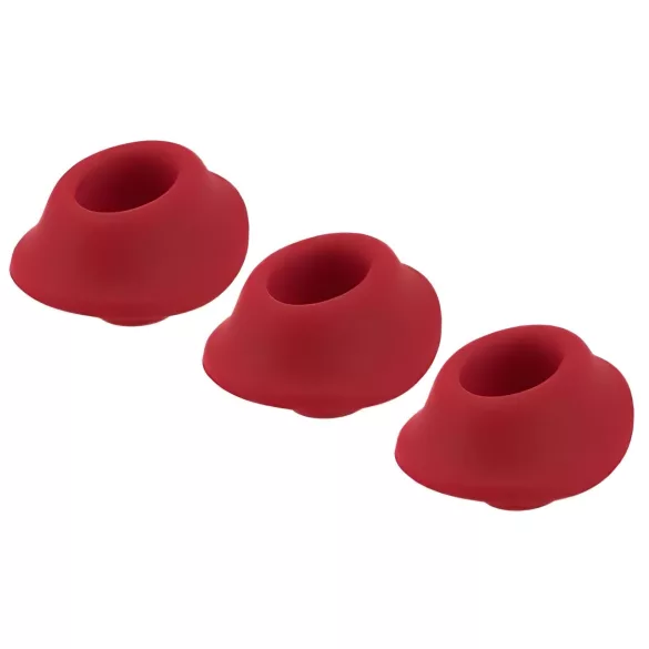 Zestaw końcówek Womanizer Premium S - czerwony (3 szt.)