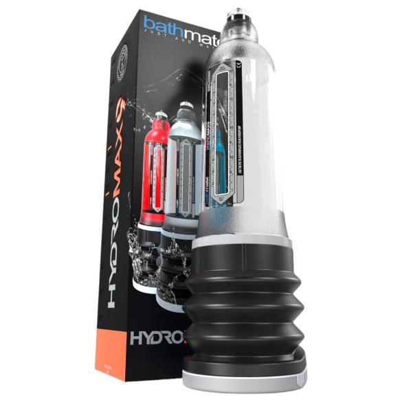 Bathmate Hydromax9 - pompa do penisa wodna - przezroczysta
