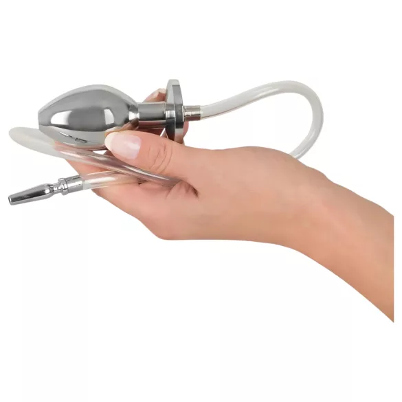 You2Toys - Piss to Ass Plug - pusty korek analny z rozszerzaczem cewki moczowej