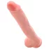 King Cock - duży dildo z jądrami - 35cm - kolor cielisty