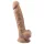 Silexd 7 - dildo z przyssawką - 17,5 cm - naturalny
