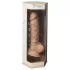 Silexd 7 - dildo z przyssawką - 17,5 cm - naturalny