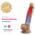 Silexd 7 - dildo z przyssawką - 17,5 cm - naturalny