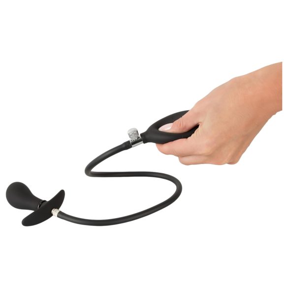 You2Toys - nadmuchiwana zatyczka analna - czarny