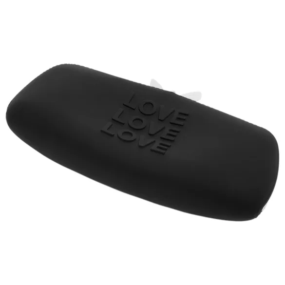 Happyrabbit - etui na akcesoria erotyczne - czarne - średnie
