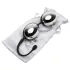 Fifty Shades of Grey - kulki gejszy - metalowe srebrne