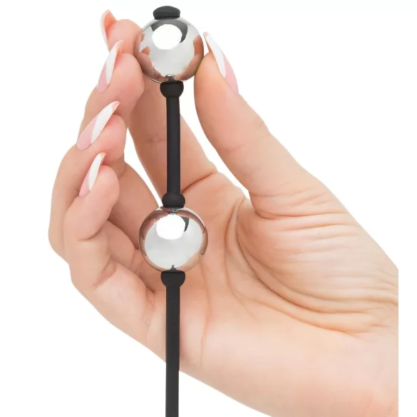 Fifty Shades of Grey - kulki gejszy mini - metalowe srebrne