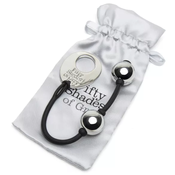 Fifty Shades of Grey - kulki gejszy mini - metalowe srebrne