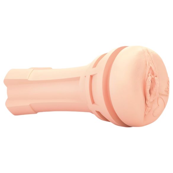 mystim OPUS Mica - masturbator wagina realistyczna - silikon naturalny/czarny