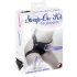 You2Toys - zestaw strap-on - 2 dildo - regulowane uprzęże