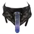 You2Toys - zestaw strap-on - 2 dildo - regulowane uprzęże