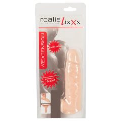   Realistixxx - nakładka na penisa z pierścieniem - 16 cm - naturalny