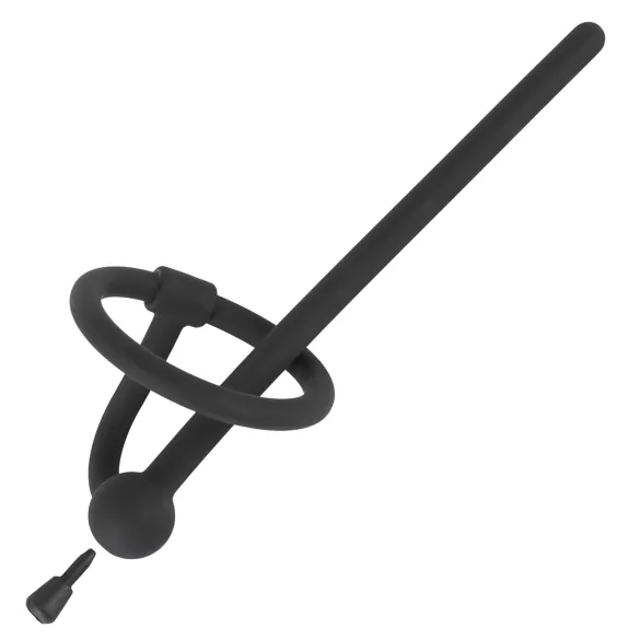 Penisplug - dilator do penisa z pierścieniem na żołądź