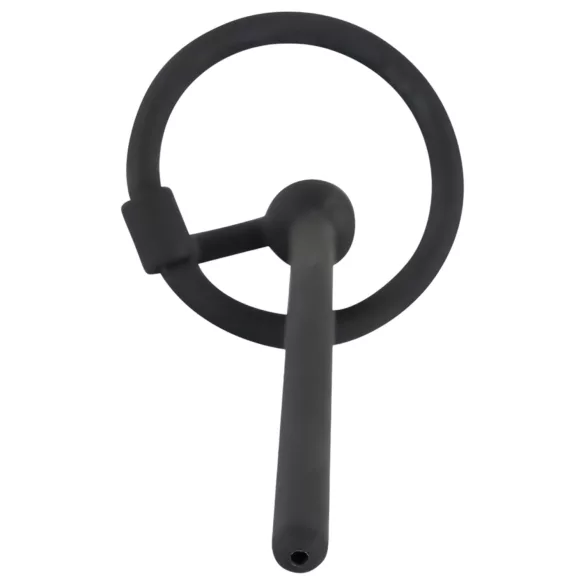 Penisplug - dilator do penisa z pierścieniem na żołądź