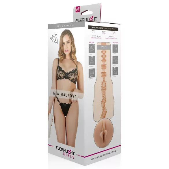 Fleshlight Mia Malkova LVL Up - masturbator wagina realistyczna