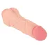 Nature Skin - masturbator i nakładka na penisa 2w1 - realistyczny - beżowy