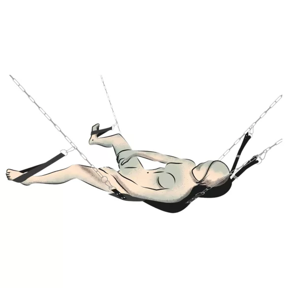 You2Toys - huśtawka erotyczna - czarna