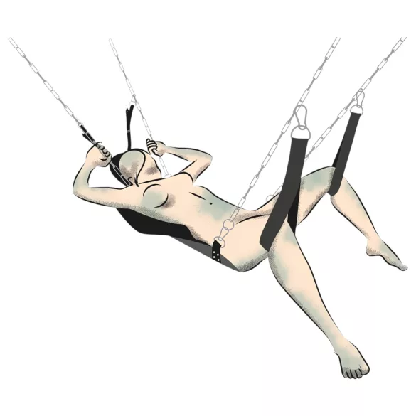 You2Toys - huśtawka erotyczna - czarna