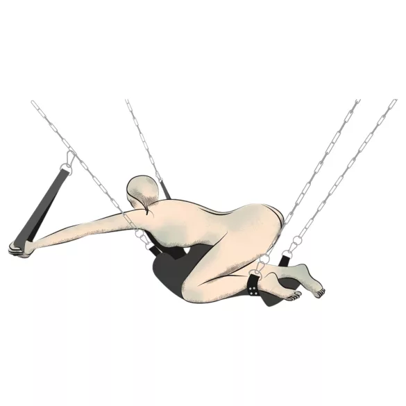 You2Toys - huśtawka erotyczna - czarna