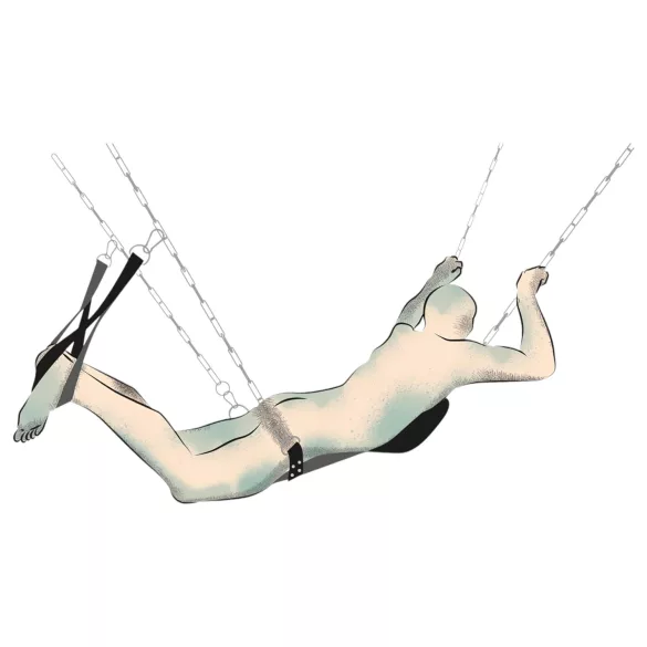 You2Toys - huśtawka erotyczna - czarna