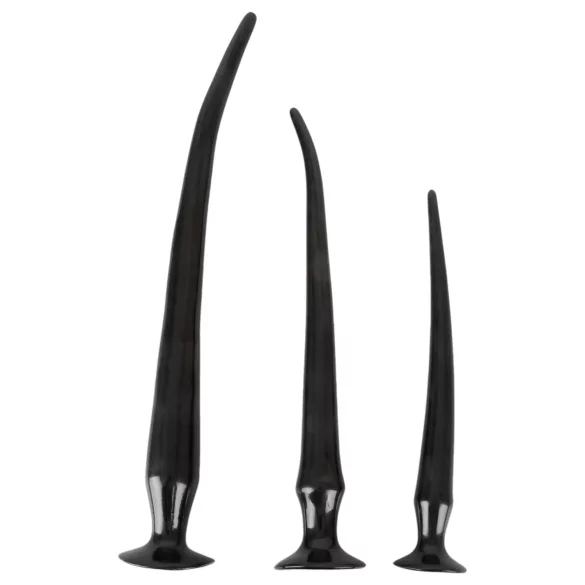 You2Toys - zestaw długich korków analnych 3 sztuki - czarne
