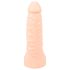 Realistixxx Double F - realistyczny dildo z pierścieniem erekcyjnym (naturalny)