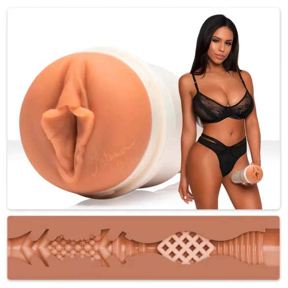 Fleshlight Autumn Falls Cream - masturbator vagina realistyczna