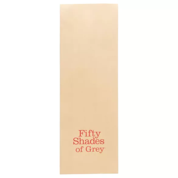 Fifty Shades of Grey - kajdanki zestaw - regulowane - czarno-czerwone