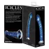 Icicles No. 29 - dildo szklane - spiralny penis - niebieski