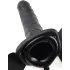 Pipedream Fetish Strap-On 8 - przypinany, pusty w środku wibrator (czarny)