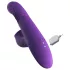 Fantasy For Her - wibrator pchający 3 w 1 z funkcją podgrzewania (fioletowy)