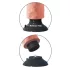 King Cock 9 - dildo z przyssawką i możliwością zginania - 26 cm - cielisty