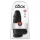 King Cock 9 Chubby - dildo z jądrami i przyssawką - czarny 23 cm