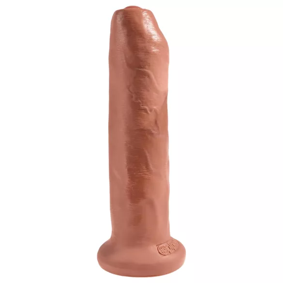 King Cock - realistyczny dildo - 18 cm - ciemny odcień skóry