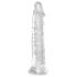 King Cock Clear 8 - duży dildo z przyssawką 20 cm - realistyczny