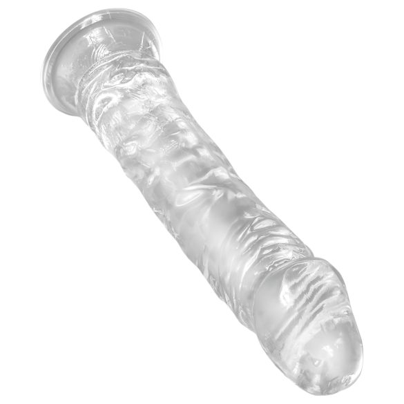 King Cock Clear 8 - duży dildo z przyssawką 20 cm - realistyczny