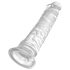 King Cock Clear 8 - duży dildo z przyssawką 20 cm - realistyczny
